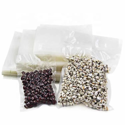 In voorraad en op maat Duidelijk doorzichtig Nylon PE gelamineerd Plastic voedselopslag Verpakkingsruimte Vacuum Sealer zakken