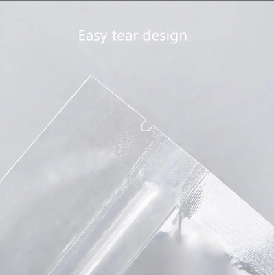 Voedsel Ziplock Duidelijke Custom Print Stand Up Pouch Zip Lock Verpakking Plastic Transparent Bag Met Zipper
