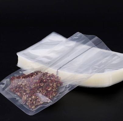 Plastic Nylon Stoomzak Vacuümverpakkingszak Voedsel Zegelzak Transparant Recyclebaar Hitteverzegelde Opslag Diepvries Garnalen Zak