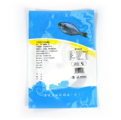 Aangepast afdrukken, Heat Sealing, Lamineren, Lekvrije nylon platte zak, Plastic vlees- en visverpakking voor diepvriesproducten, Vacuümzak