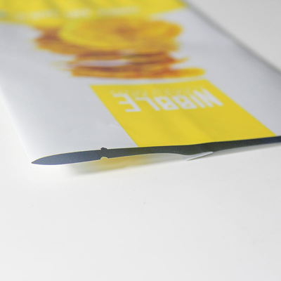 Digitaal drukken Op maat gedrukte plastic aluminium folie zak koffie snack drie zijden verzegelde zak platte zak terug verzegelde zak