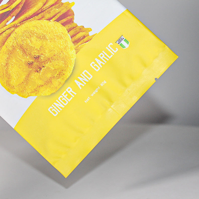 Digitaal drukken Op maat gedrukte plastic aluminium folie zak koffie snack drie zijden verzegelde zak platte zak terug verzegelde zak
