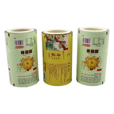 Sachet Wrapper Film Roll Plastic Folie Materiaal Pet/AL/PE Custom Condoom Packaging Sachet Liquid Honey Bee verpakkingsfilmbroodjes