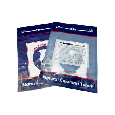 Gepersonaliseerde hoogwaardige voedingsmiddelen Vacuumbas Bevroren voedsel verpakkingszak eigen logo Bevroren plastic verpakkingszak