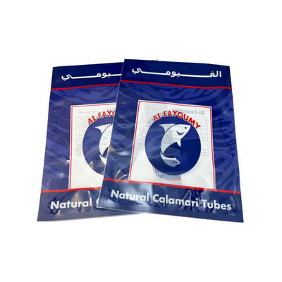 Gepersonaliseerde hoogwaardige voedingsmiddelen Vacuumbas Bevroren voedsel verpakkingszak eigen logo Bevroren plastic verpakkingszak