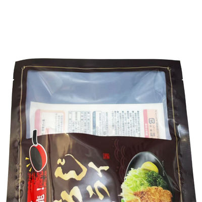 Groothandel vacuümzakken hete verzegeling op maat bevroren voedselverpakking laminaat plastic zakken voor vleesverpakking