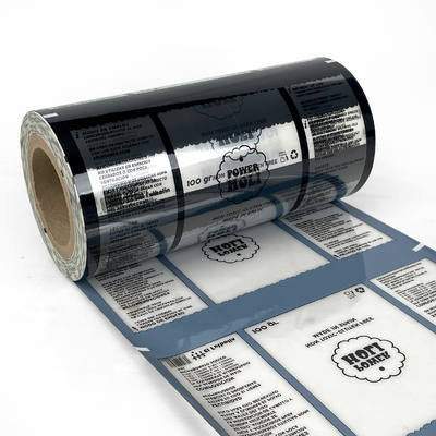 Soft And Moisture-Proof Composite Food Packaging Plastic Roll Film For Candy Snack Cookie Flexible Packaging Sachet Film Roll