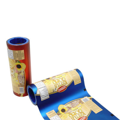 Laminated BOPP/VMCPP Food Grade Plastic Pouch Film Roll voor verpakkingsmachines