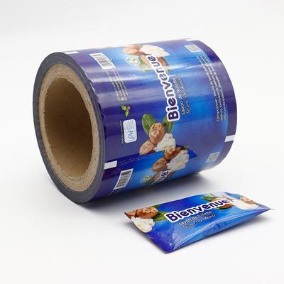 Hete Verkoop Op Maat Bedrukte Gelamineerde Plastic Rolfilm van Voedselkwaliteit Flexibele Verpakking Voor Zeepverpakking
