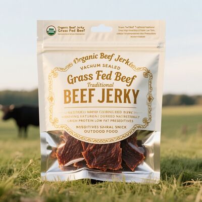 Aanpasbare driezijdige afdichting zak met hervergrendelbare rits en traan notch voor het verpakken van snacks snoep poeder koffie thee en droog voedsel producten