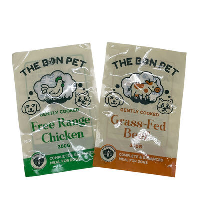 Op maat gedrukte driezijdige verzegelingszak geschikt voor voedselverpakkingen inclusief snacks snoep koffie thee poeder en droog voedsel met traan notch en rits