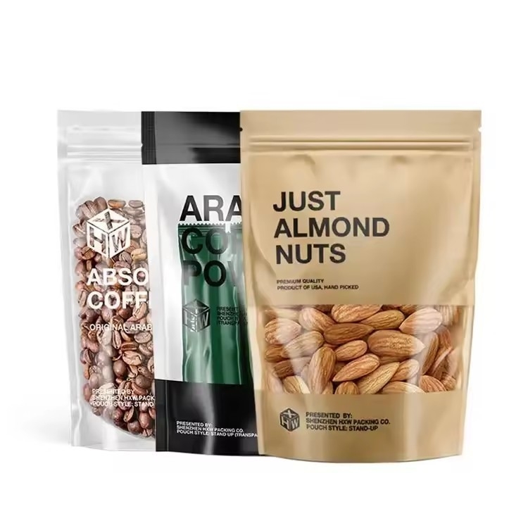 Groothandel Custom Logo Plastic Snack Mango Gedroogde Fruit Verpakking Stand Up Pouch Dry Food Verpakkingszak