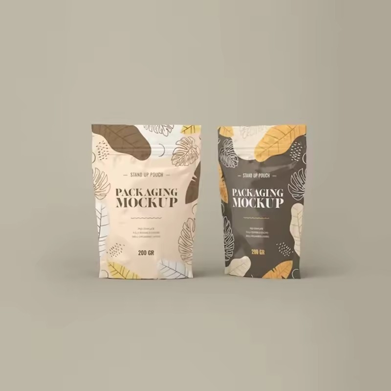Herverzegelbare verpakking voor voedingsmiddelen Stand-up pouch mat oppervlak rits zak met klepfolie rits koffiezak