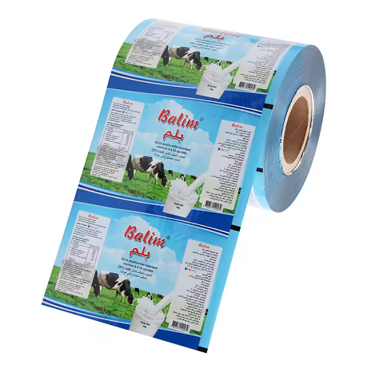 Flexibel gelamineerd aluminium plastic filmrol Voedselverpakking Voor melk Specerijen Poeder Verpakking Thee Suiker Afdichting Film