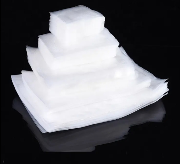 Leakproof Food Grade Laminated Transparent Nylon Fish Seafood Plastic Packaging Heat Seal Vacuum Seal Bags