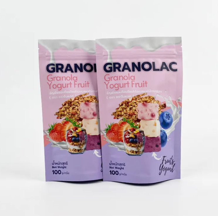 Custom Logo Doy Pack Stand Up Pouch Food Flexible Packaging Bag Fabrikant Zip Lock Stand Up Pouches