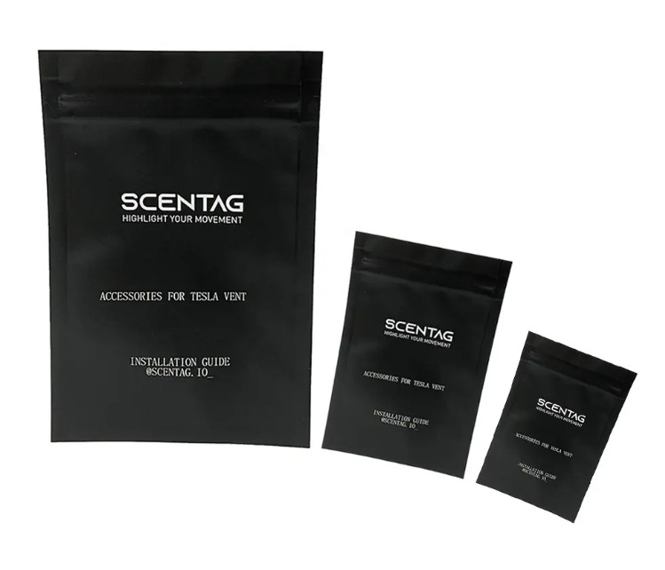 Groothandel Custom Logo 3 Side Seal Pouch Koffie Noten Voedsel Witte theebladeren Warm verzegelde verpakkingszak