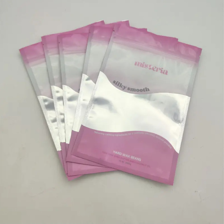 Groothandel Custom Logo Zipper Driezijdig Afdichtend Plastic Pouching Recycleerbare Pouch Bags Verpakking 3 zijdige Seal Bag