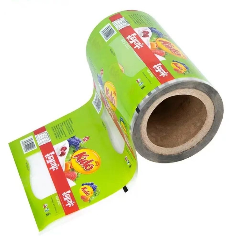 Op maat gemaakte voedselverpakkingen Plastic Film Roll Nachos Pita Chips Food Flexible Packaging Film Roll Automatic Laminated Plastic Film