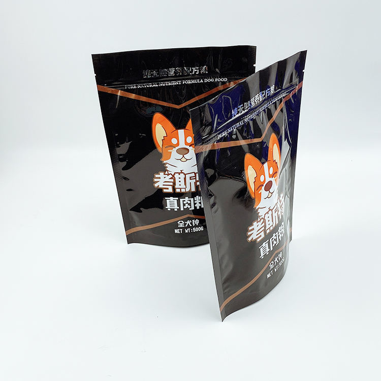 Groothandel Custom Zip Lock Zak Aluminiumfolie Zakje Stand-Up Zakje Met Ritssluiting Voedselverpakkingszak Ritssluiting Bovenkant Voedselverpakkingszakje