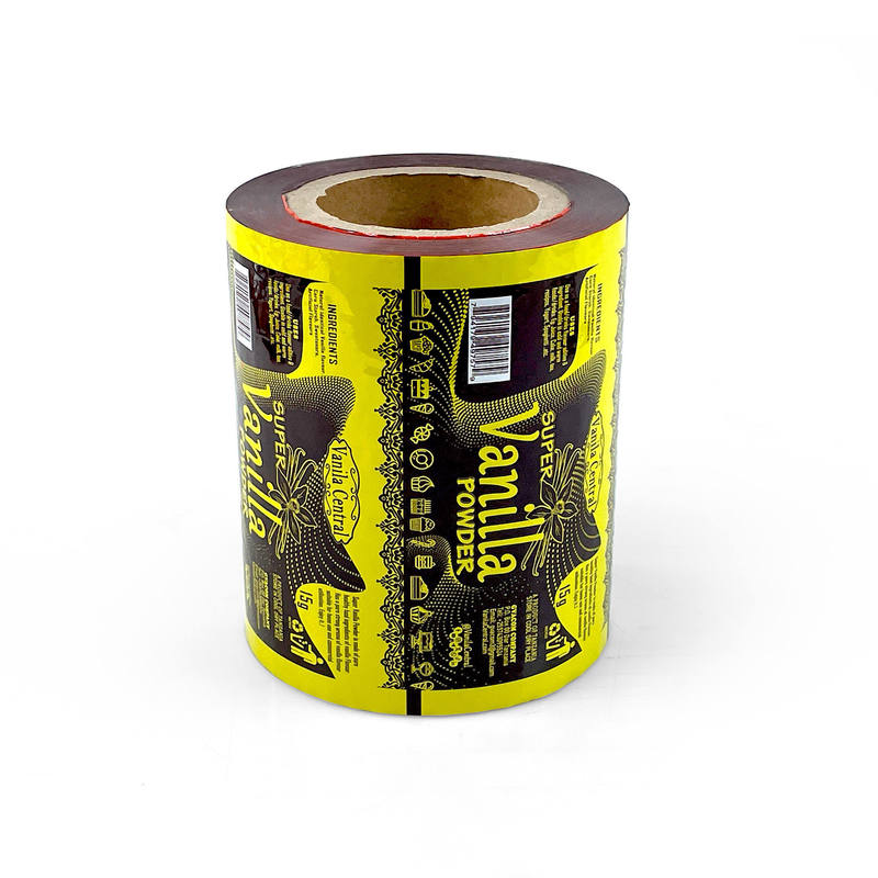 Automatische machine rollen zakjes verpakkingsrol film voedselkwaliteit plastic PE gelamineerde film snoep koekjes snack zakjes film rol